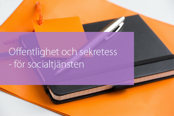 Offentlighet och sekretess för socialtjänsten